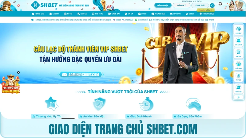 Tổng quan SHBET - Trang chủ SHBET chính thức năm 2026